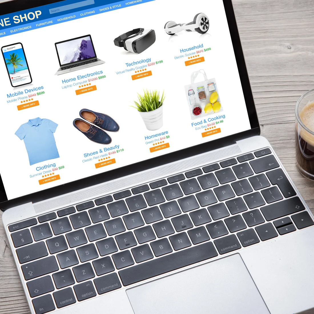 E Commerce Website Development
